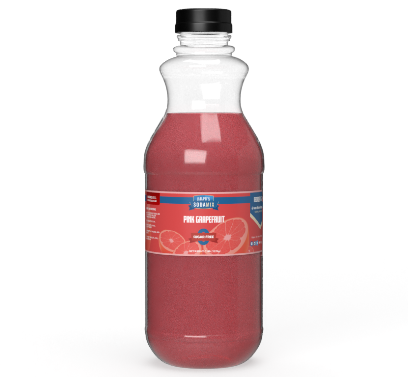 32oz Sodamix (Sugar Free): Pink Grapefruit